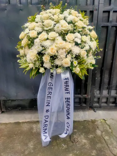 Krans Bunga Duka Cita  binjai